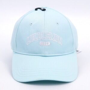 Lululemon Classic Unisex Structured Ball Cap Women S/M Light Blue Hat